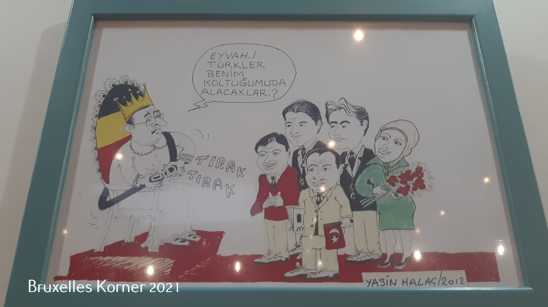 Yusuf Cınal'ın Yeni kitabi ve Yasin Halaç'ın yeni karikatürleri sergilendi.