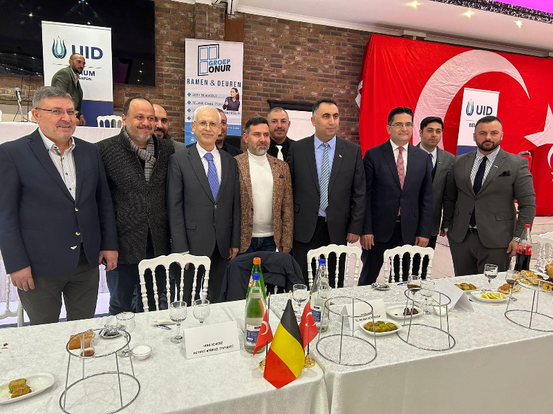 Uluslararası Demokratlar Birliği (UID) Belçika iftar programı düzenledi