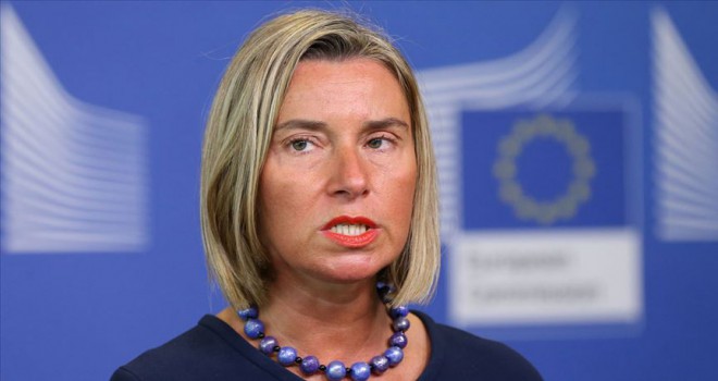 Mogherini, Hindistan Dışişleri Bakan ile "Keşmir'i" görüştü