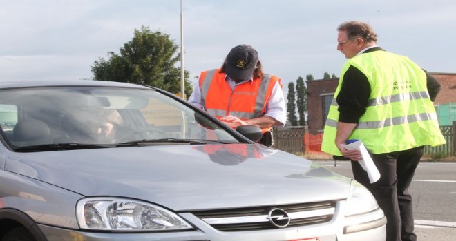 Flaman Vergi İdaresi müfettişleri, yarın N12 Wijnegem yolu üzerinde trafik vergisi denetimi düzenliyor