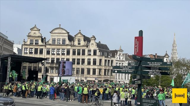 Brüksel'de öğretmenler greve gitti, eğitim sistemini protesto etti