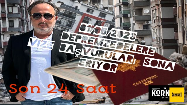 VİZE BAŞVURUSUNDA KRİTİK 24 SAAT