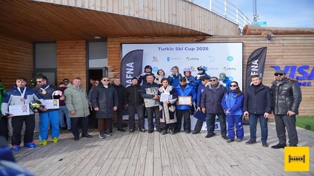 Türk Devletleri Teşkilatı Birinci Türk Kayak Kupası Özbekistan'da düzenlendi