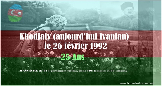 25 eme Anniversaire du Massacre de Khodjaly