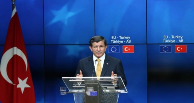 Davutoğlu'ndan Brüksel 'de kritik hamle