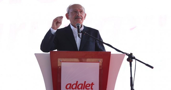 CHP Genel Başkanı Kılıçdaroğlu: Adalet içinde hep birlikte huzur içinde yaşayacağız