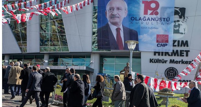 CHP'nin 19. Olağanüstü Kurultayı başladı