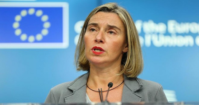 AB Yüksek Temsilcisi Mogherini: AB Trump'ın açıklamasından dolayı ciddi endişe duyuyor