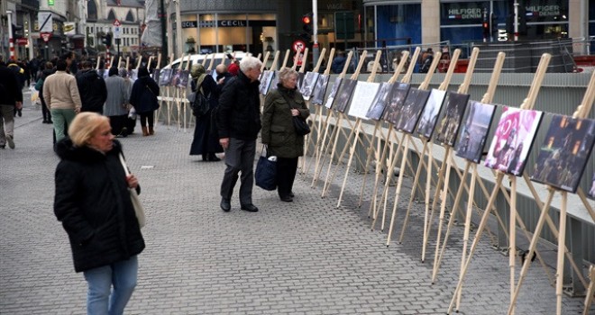 Belçika'da 15 Temmuz Sergisi