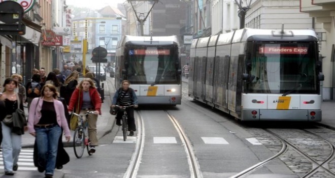 Yarın Gent şehrinde resmi 'Alışveriş Pazar Günü'nde tüm otobüs ve tramvaylar ücretsizdir