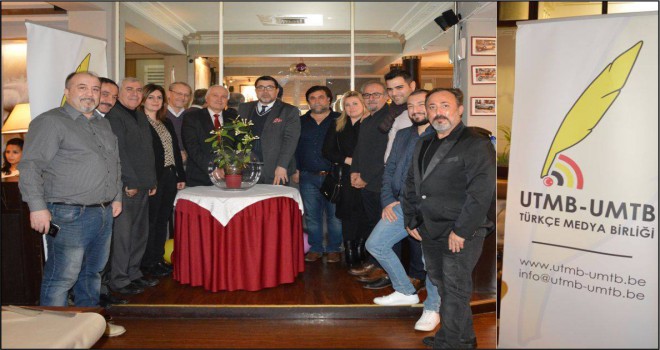 BTMB ANVERS BAŞKONSOLOSU KORKUT TUFAN ONURUNA BİR YEMEK VERDİ