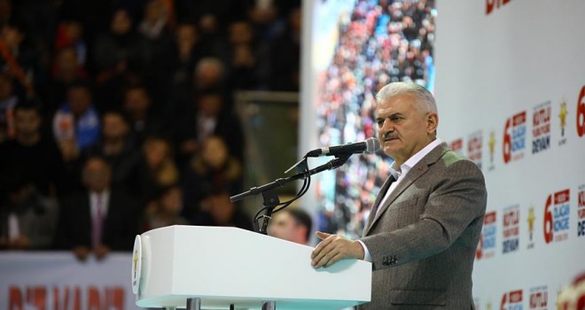 Başbakan Yıldırım: Silahlı Kuvvetlerimiz Afrin'de havadan harekata başlamıştır