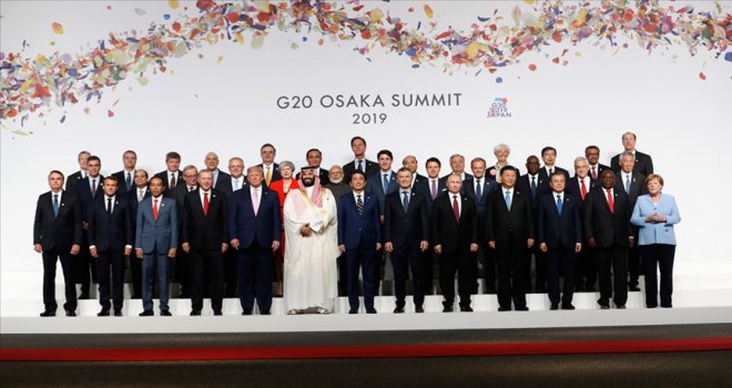 G20 Osaka Liderler Zirvesi başladı